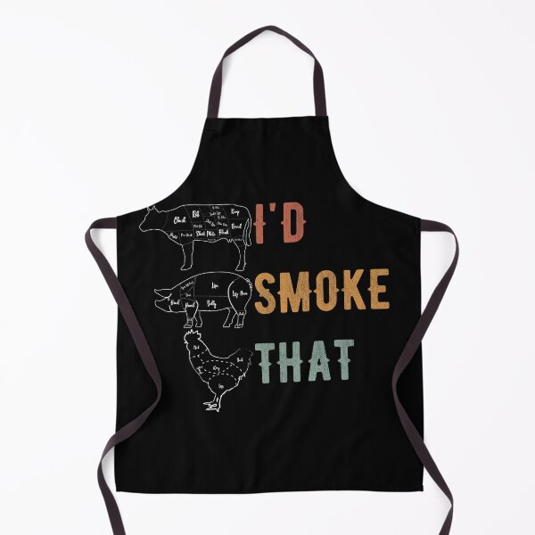 Item preview, I'd Smoke That Funny Grilling Party Funny Saying designed and sold by AG-World00.