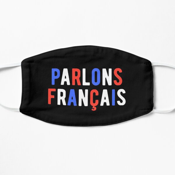 Parlons Francais - Professeur de français Masque sans plis