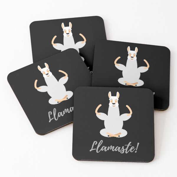 Item preview, Funny Llama in Lotus Position, LLamaste designed and sold by PandaSoul.