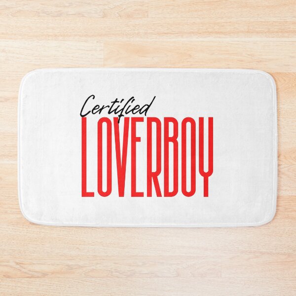 Item preview, Certified Loverboy Typography Print designed and sold by TopTrendNow.