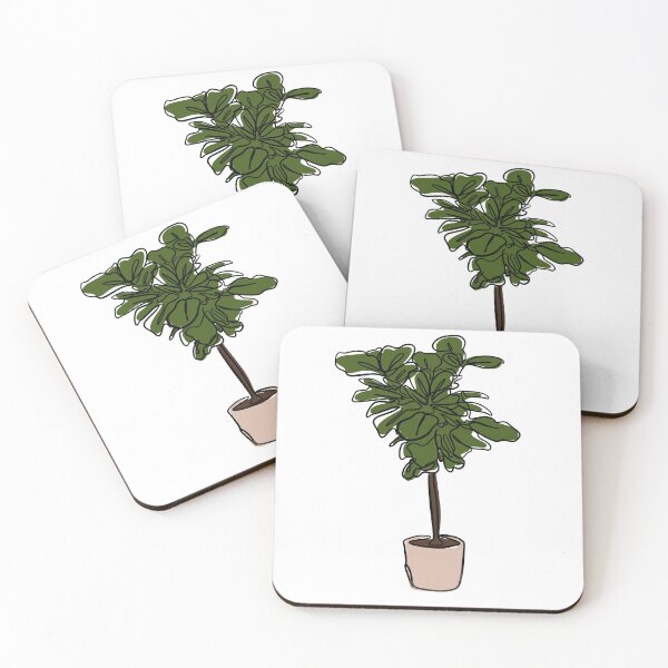Item preview, Minimalist Fiddle Leaf Fig Houseplant designed and sold by willowsbunnies.