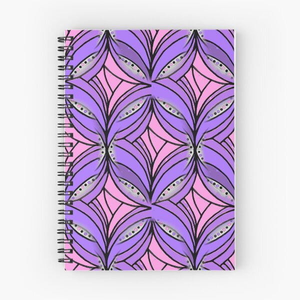 Item preview, Pink and Purple Oblong and Diamond Pattern designed and sold by ckylin.