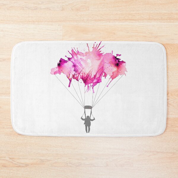 Item preview, Skydiver Skydiving Gift - Pink Sky Dive Parachuter Illustration  designed and sold by STYLESYNDIKAT.