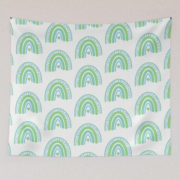 Item preview, green and blue rainbow designed and sold by megan1007.