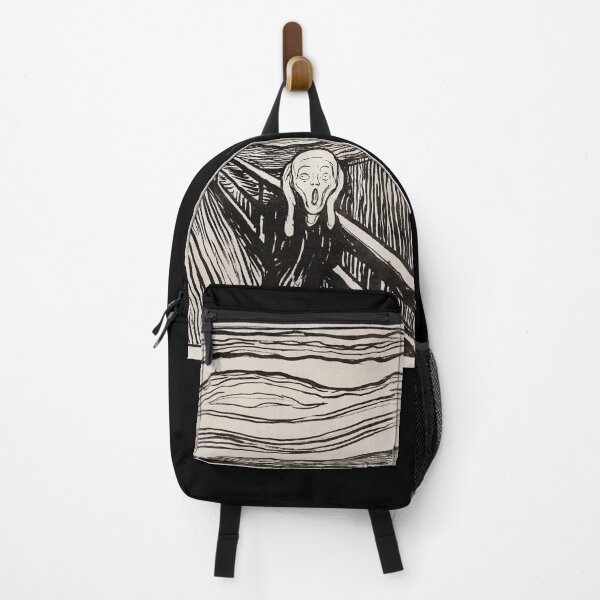 Item preview, Edward Munch The Scream Black And white Famous Art designed and sold by conceptDVS.