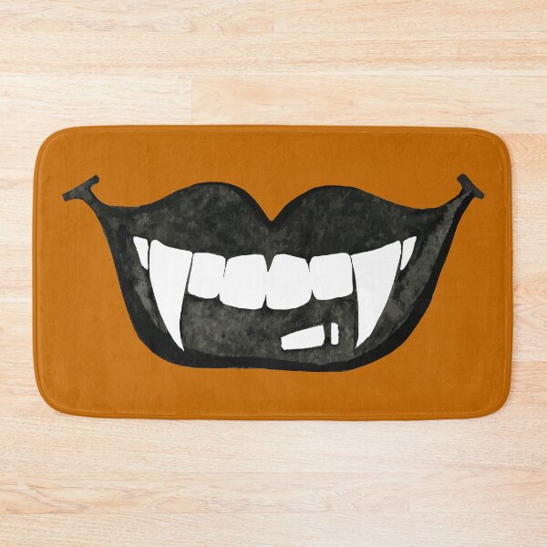 Item preview, Black and Orange Vampire Fangs - Last Minute Halloween Costume designed and sold by LookFrog.