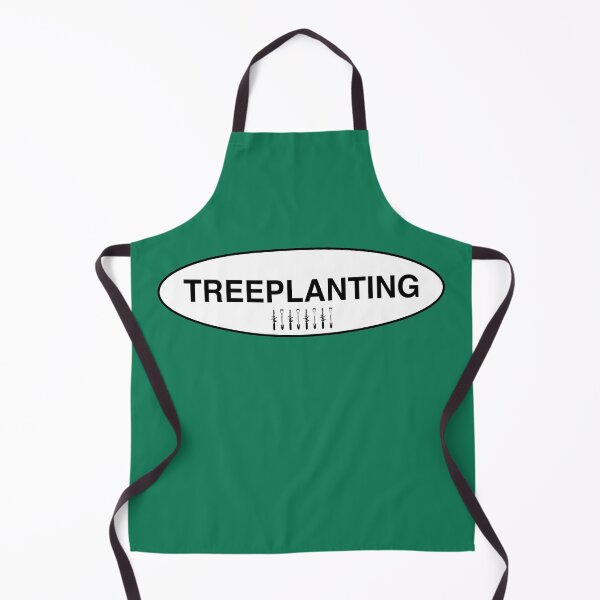 Item preview, Treeplanting - Spruce and Shovel Spade (white) designed and sold by Johnston Creative.