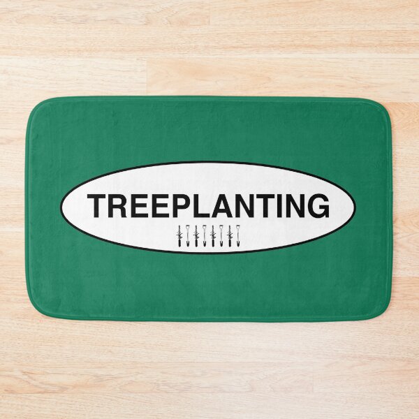 Item preview, Treeplanting - Spruce and Shovel Spade (white) designed and sold by Johnston Creative.