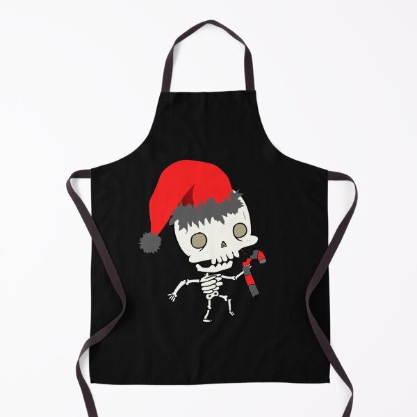 Item preview, Christmas Skeleton Halloween Crossover Hat Candy Cane Funny designed and sold by RKSDesigns.