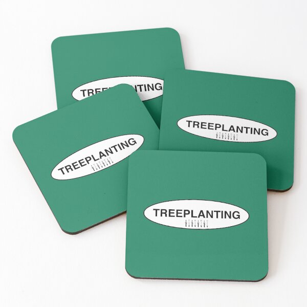 Item preview, Treeplanting - Spruce and Shovel Spade (white) designed and sold by Johnston Creative.