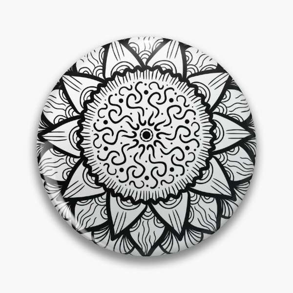 Artikelvorschau, Blumenmandala entworfen und verkauft von spiritual-tee.