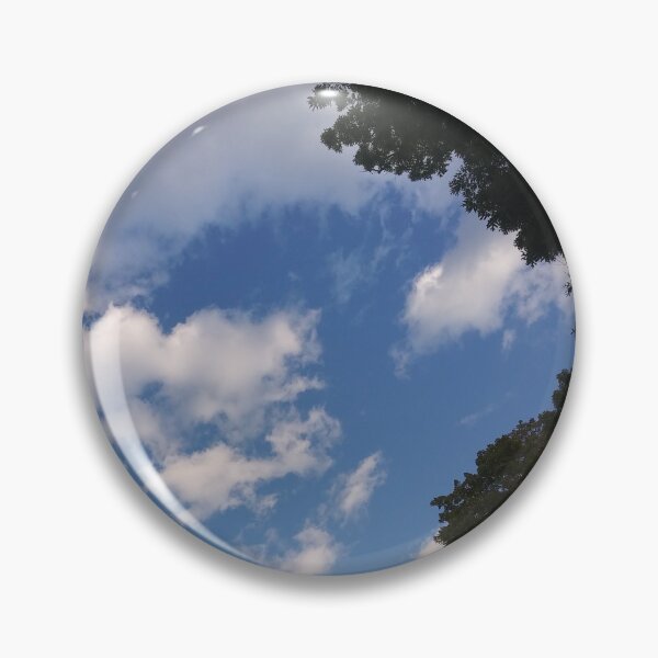Item preview, Blue Sky Surrounding By Trees Photograpic Print designed and sold by marvacousins246.