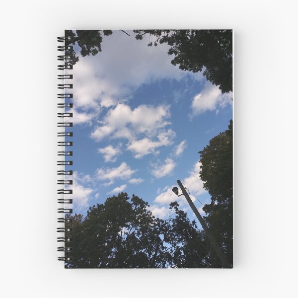 Item preview, Blue Sky Surrounding By Trees Photograpic Print designed and sold by marvacousins246.