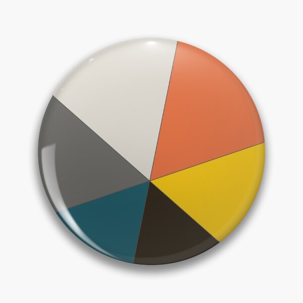 Item preview, Steve Zissou triangles - Wes Anderson Palette Patterns designed and sold by Groenendijk.