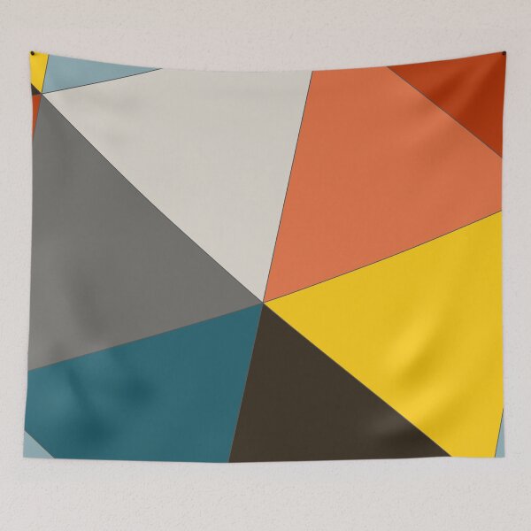 Item preview, Steve Zissou triangles - Wes Anderson Palette Patterns designed and sold by Groenendijk.