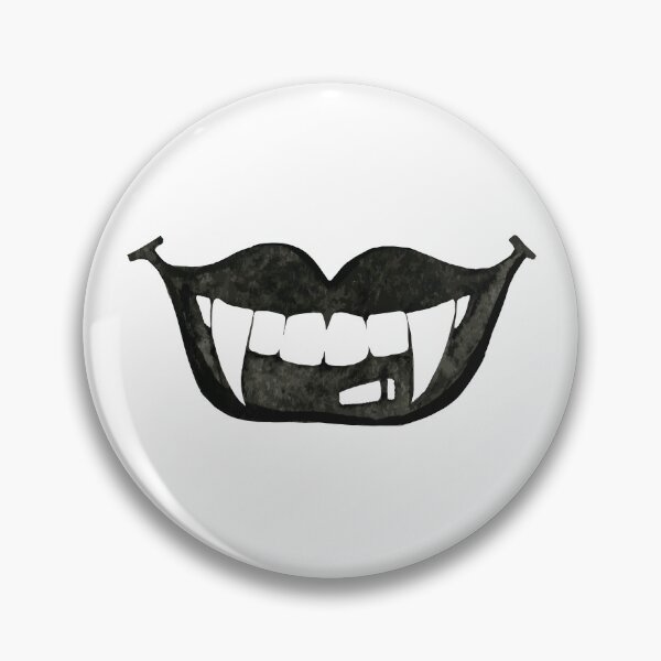 Item preview, Black and white Vampire Fangs - Last Minute Halloween Costume designed and sold by LookFrog.