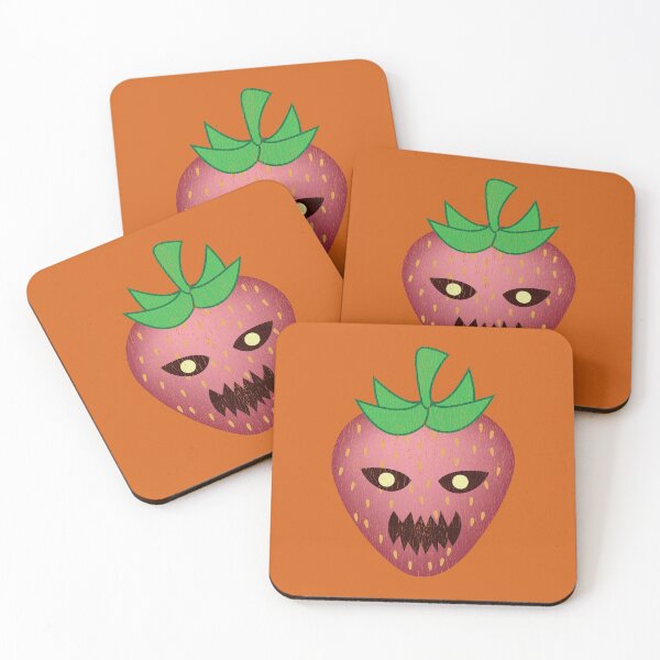 Item preview, Scary Strawberry Distressed designed and sold by BampiQ.