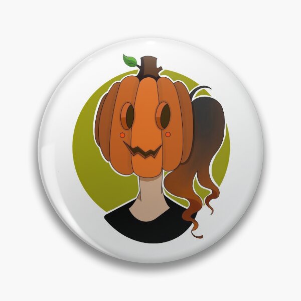 Item preview, The Scaredy Pumpkin Head  designed and sold by AScaredyPumpkin.