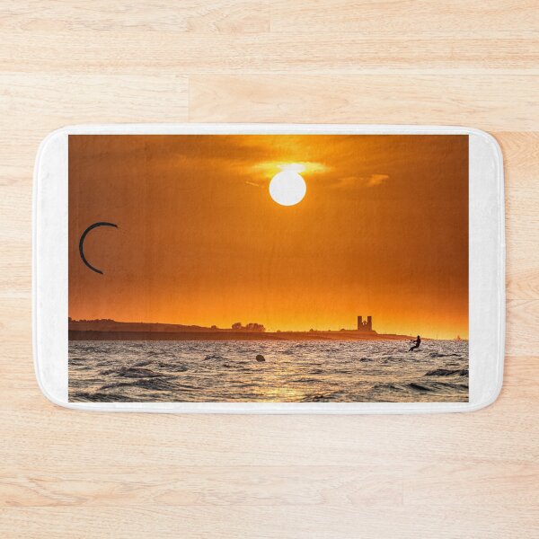 Item preview, Kitesurfing Reculver Sunset designed and sold by rogerstanger.