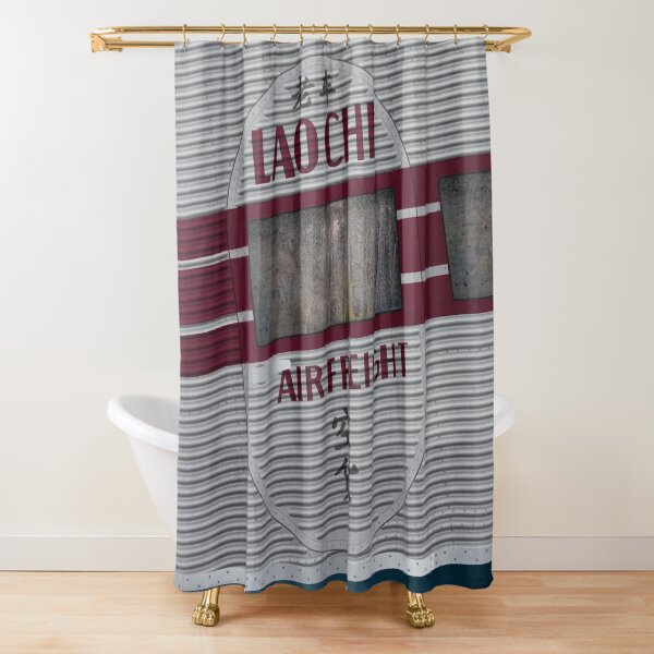 Lao Che Air Freight - Ford TriMotor Shower Curtain