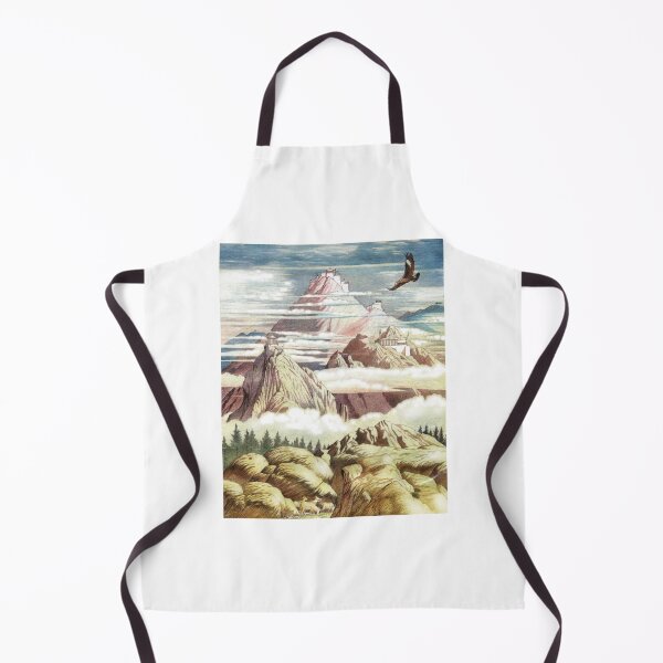 Item preview, Mount Olympus Illustration (Fine Liner + Watercolour) designed and sold by GiovanniCaselli.