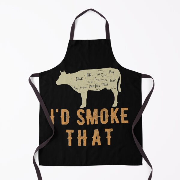 Item preview, I'd Smoke That Funny Grilling Party Funny Saying designed and sold by AG-World00.