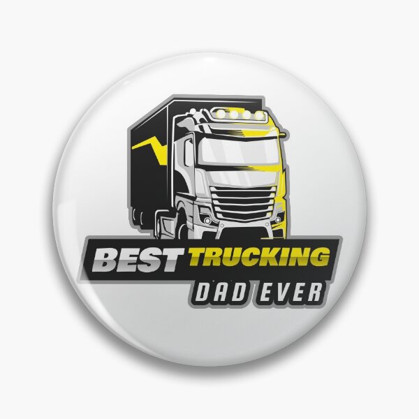 Item preview, Best Trucking Dad Ever HGV Lorry Driver designed and sold by luvvvvvit.