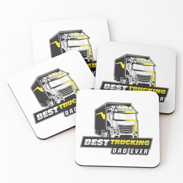 Item preview, Best Trucking Dad Ever HGV Lorry Driver designed and sold by luvvvvvit.