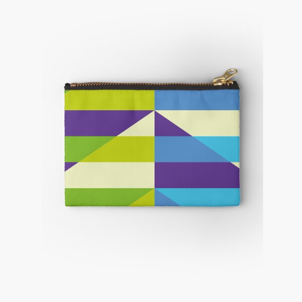 Item preview, triple pyramid green blue designed and sold by artistgaf.
