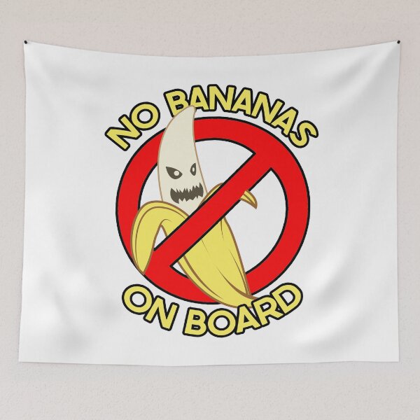Item preview, No Bananas on Board Banana Hater Fishermen Superstition Shirt Funny designed and sold by funnytshirtemp.