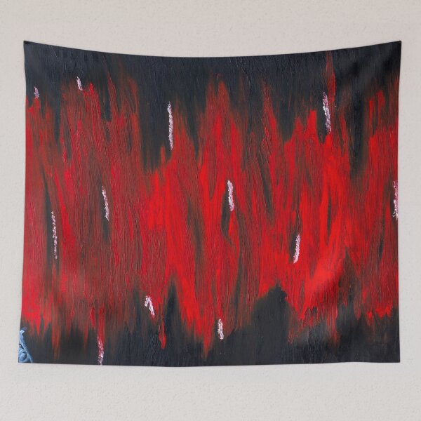Item preview, Lava Sunrise Painting designed and sold by lanettesart.