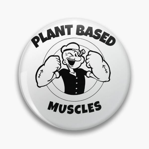 Item preview, Powered by Plants Based Muscles Vegan Diet designed and sold by RareLoot19.