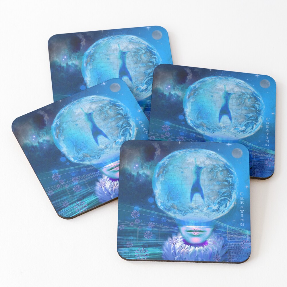 Item preview, Coasters (Set of 4) designed and sold by rootzero.