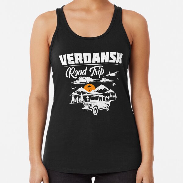 Viaje por carretera a Warzone / Verdansk Camiseta con espalda nadadora