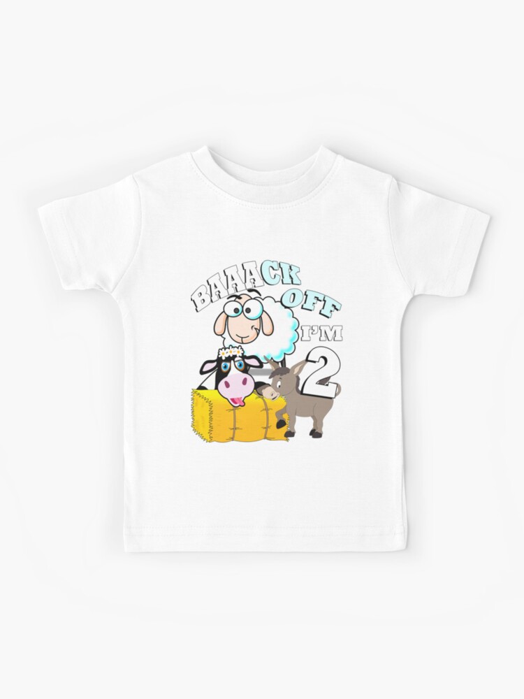 It's My Birthday Farm Theme Birthday Gift 2 Yrs Old Shirt It's My Birthday Farm Theme Birthday Gift 2 Yrs Old Shirt