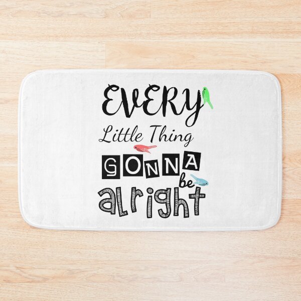 Item preview, Every Little Thing Gonna Be Alright - Cute 3 Little Birds designed and sold by JukeLox.