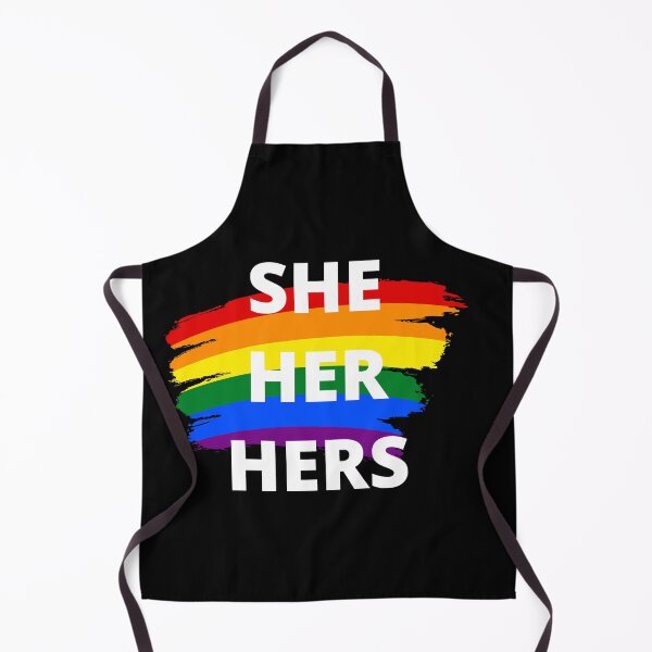 Item preview, She Her Hers Gender Identity Pride Identification designed and sold by RKSDesigns.