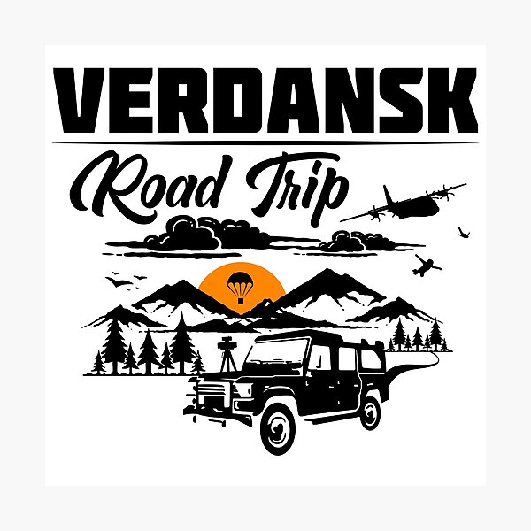 Warzone/Verdansk Road Trip Photographic Print