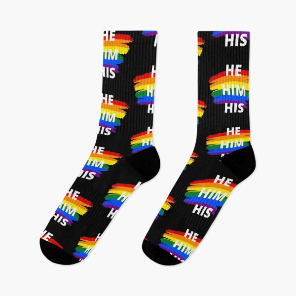 Item preview, He Him His Gender Identity Pride Identification  designed and sold by RKSDesigns.