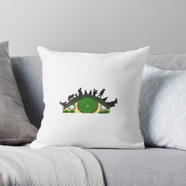 The Fellowship of the Ring Throw Pillow