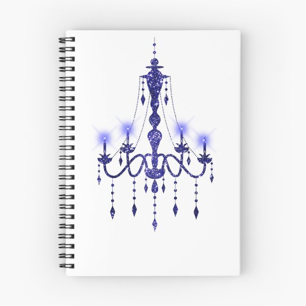 Item preview, Gothic Purple and Gold  Chandelier designed and sold by Dreamflight.