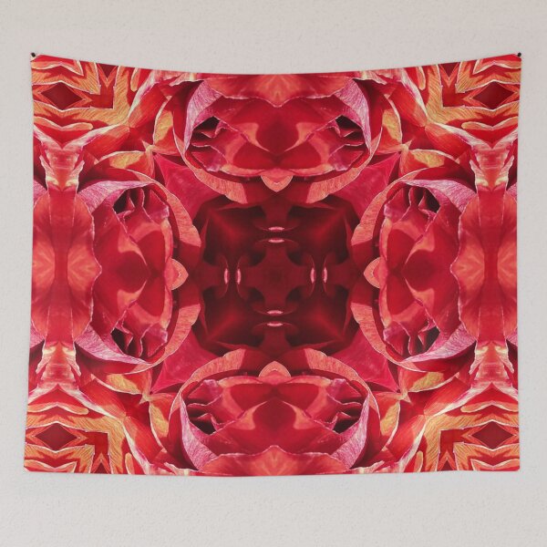 Item preview, Petal Tartan - Abstract Art by Fluid Nature designed and sold by vmajzlik.