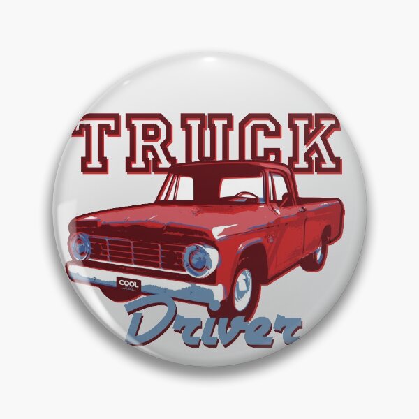 Item preview, 66-67 Red Truck Driver designed and sold by CoolRide.