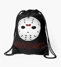 GHOST FACE 2 Drawstring Bag
