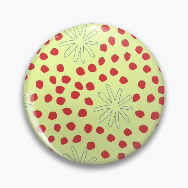 Item preview, pastel green with flowers and red dots designed and sold by 3Akshithaa.