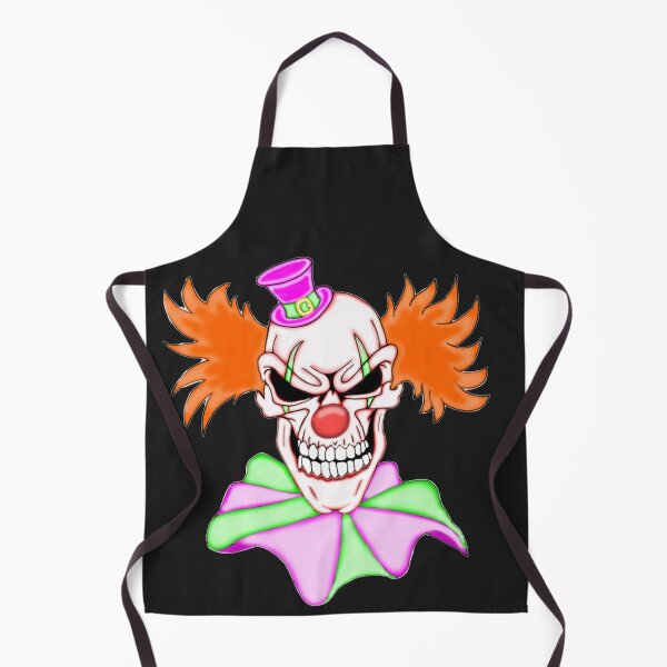 Item preview, Demented Clown Skull designed and sold by J-CCreations.