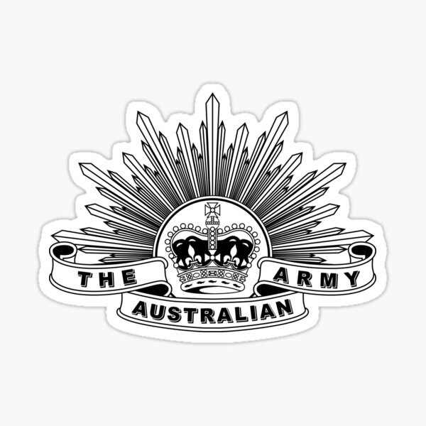 stun svale Gensidig Australian Army Stickers | Redbubble