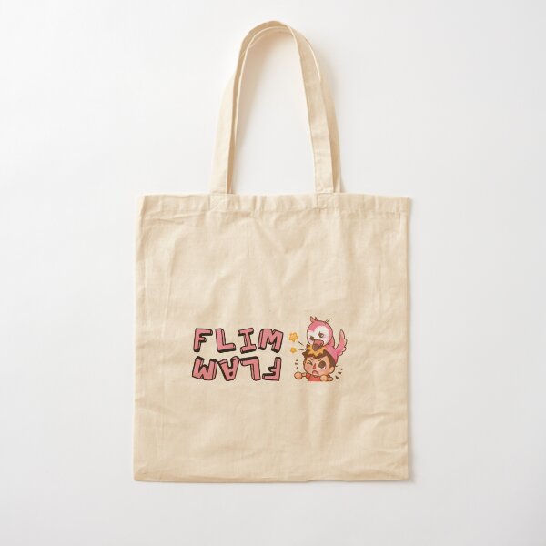 Flim Flam Flamingo Youtube Tote Bag By Moatazes Redbubble - cute bloxburg bags accessories roblox youtube