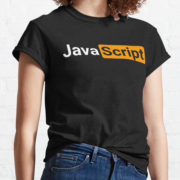 Naughty JavaScript - Full Black Classic T-Shirt