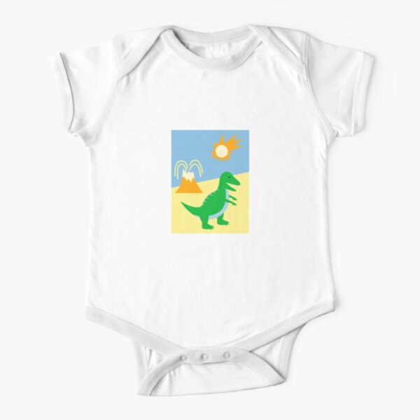 Short Arms Bigger Heart Short Sleeve Baby One-Piece